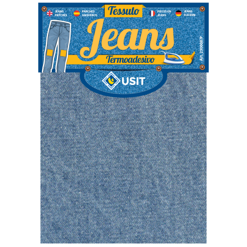 Tessuto Jeans Termoadesivo