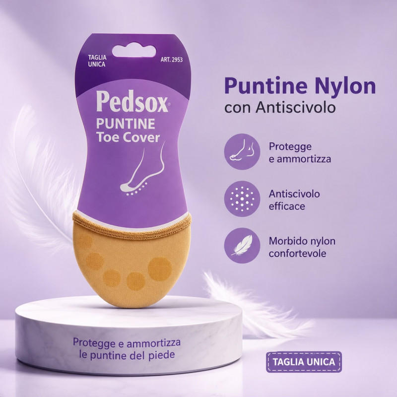 Puntine Nylon con Antiscivolo
