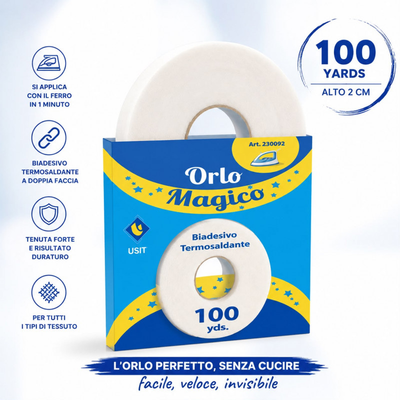 Orlo Magico 100 yds alto 2 cm