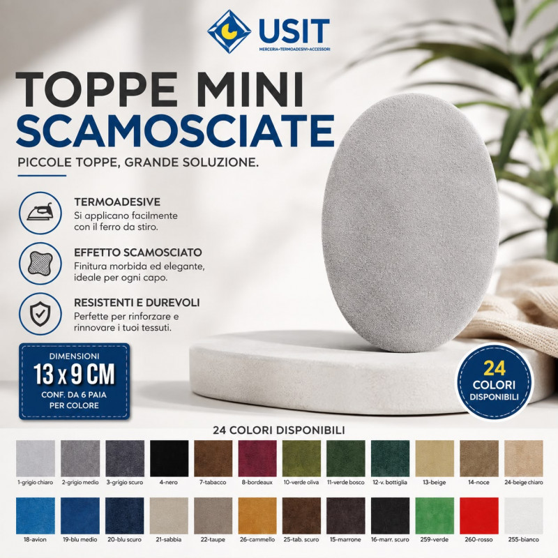 Toppe Mini Scamosciate