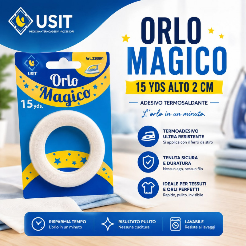 Orlo Magico 15 yds alto 2 cm