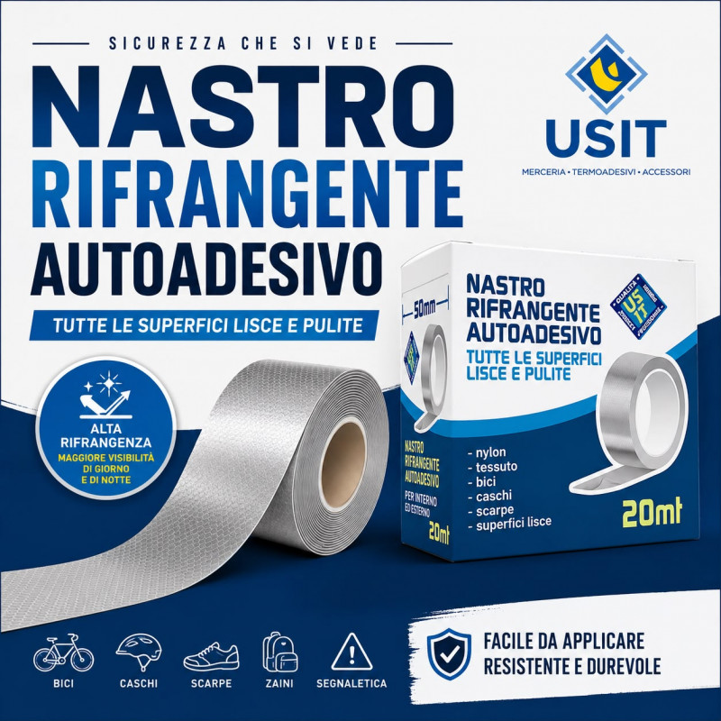 Nastro Rifrangente Autoadesivo