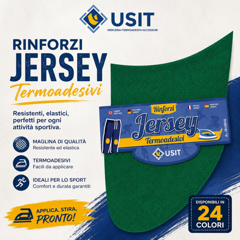 Rinforzi Jersey Termoadesivi