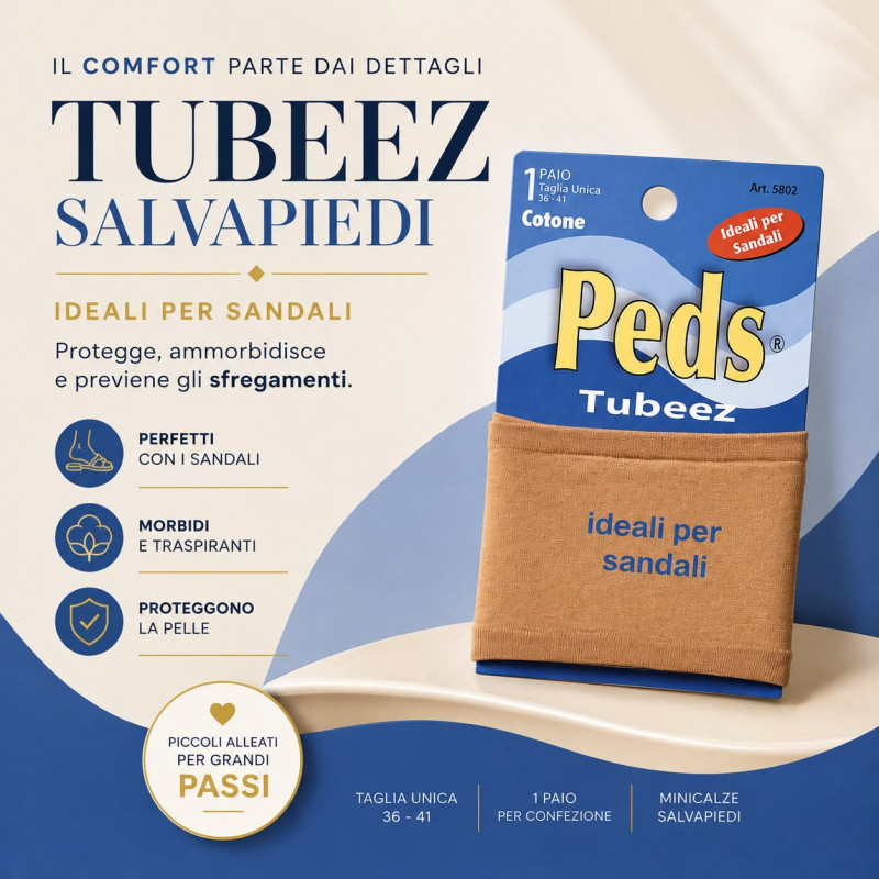 Tubeez Salvapiedi per Sandalo