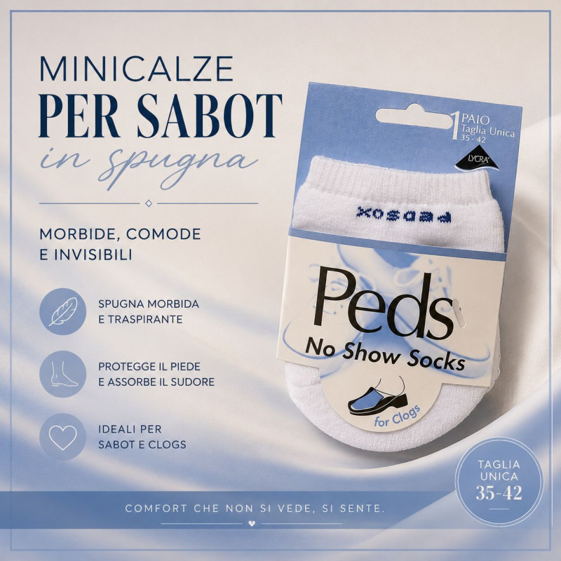 Minicalze per Sabot in Spugna