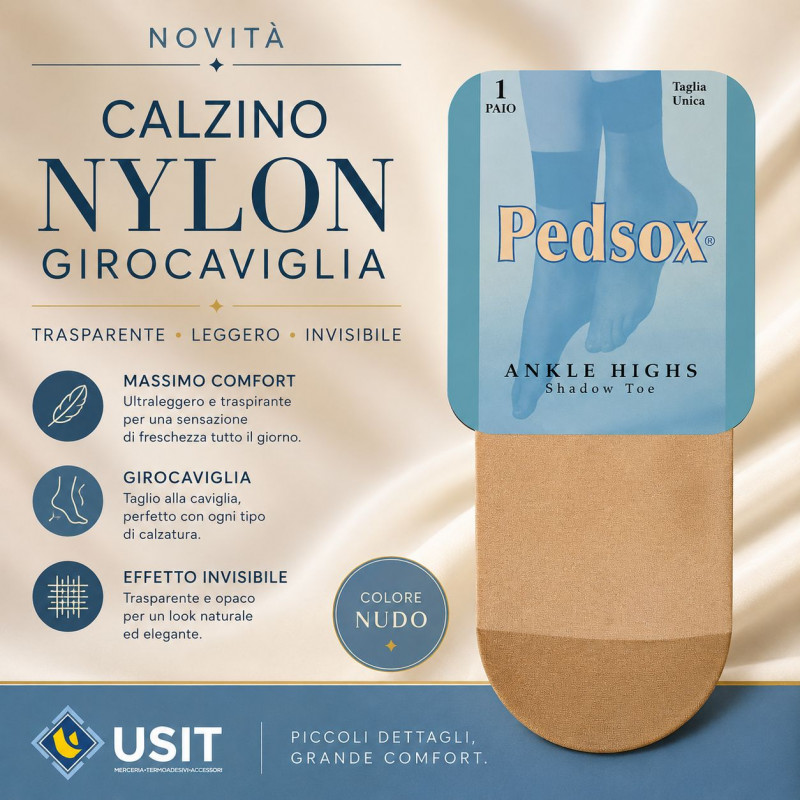 Calzino Nylon Girocaviglia