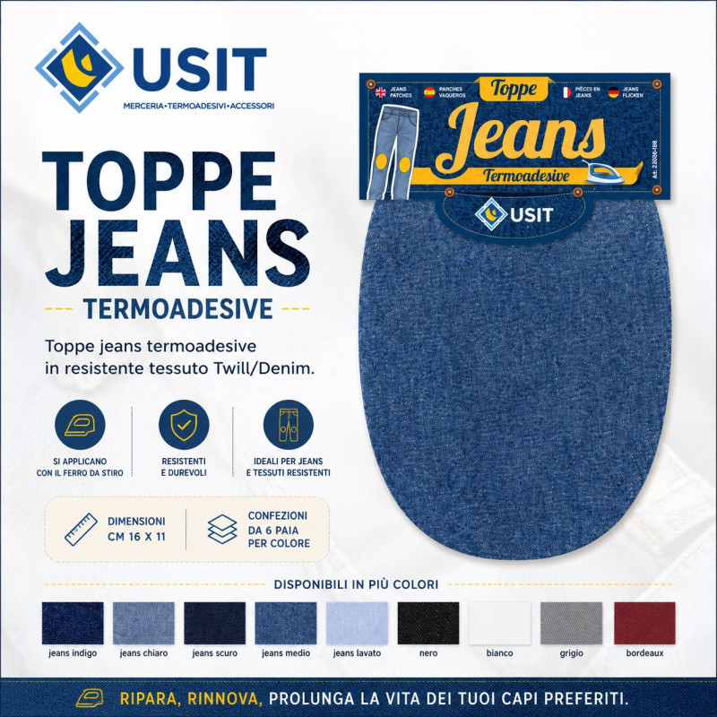 Toppe Jeans Termoadesive