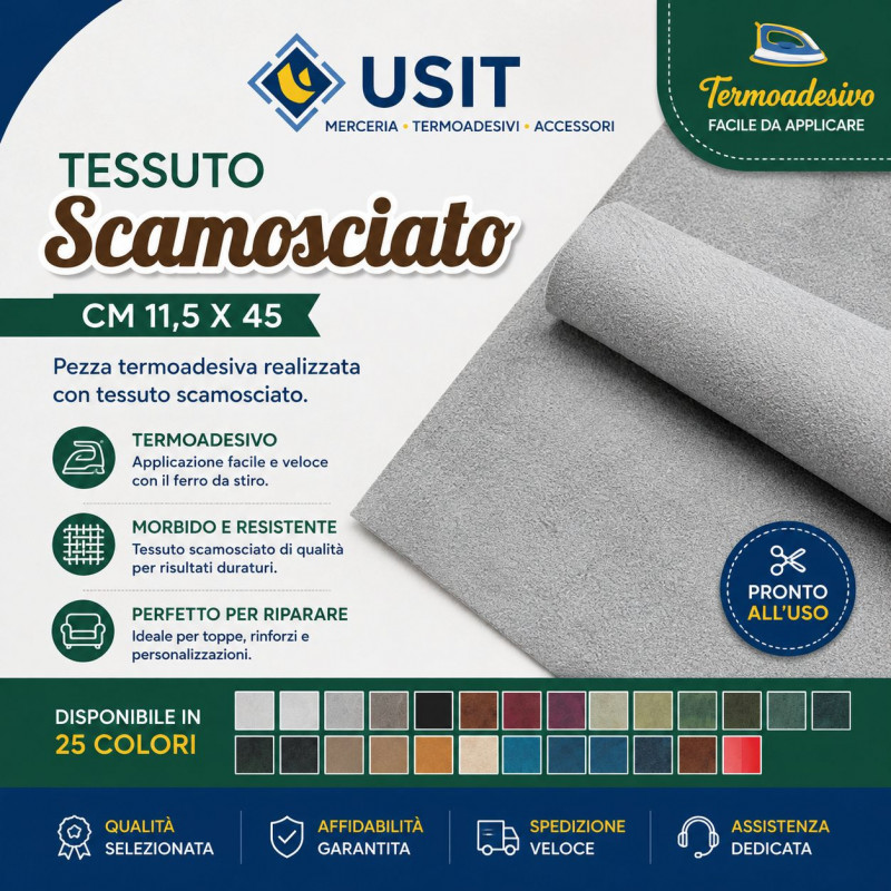 Tessuto Scamosciato cm 11,5...